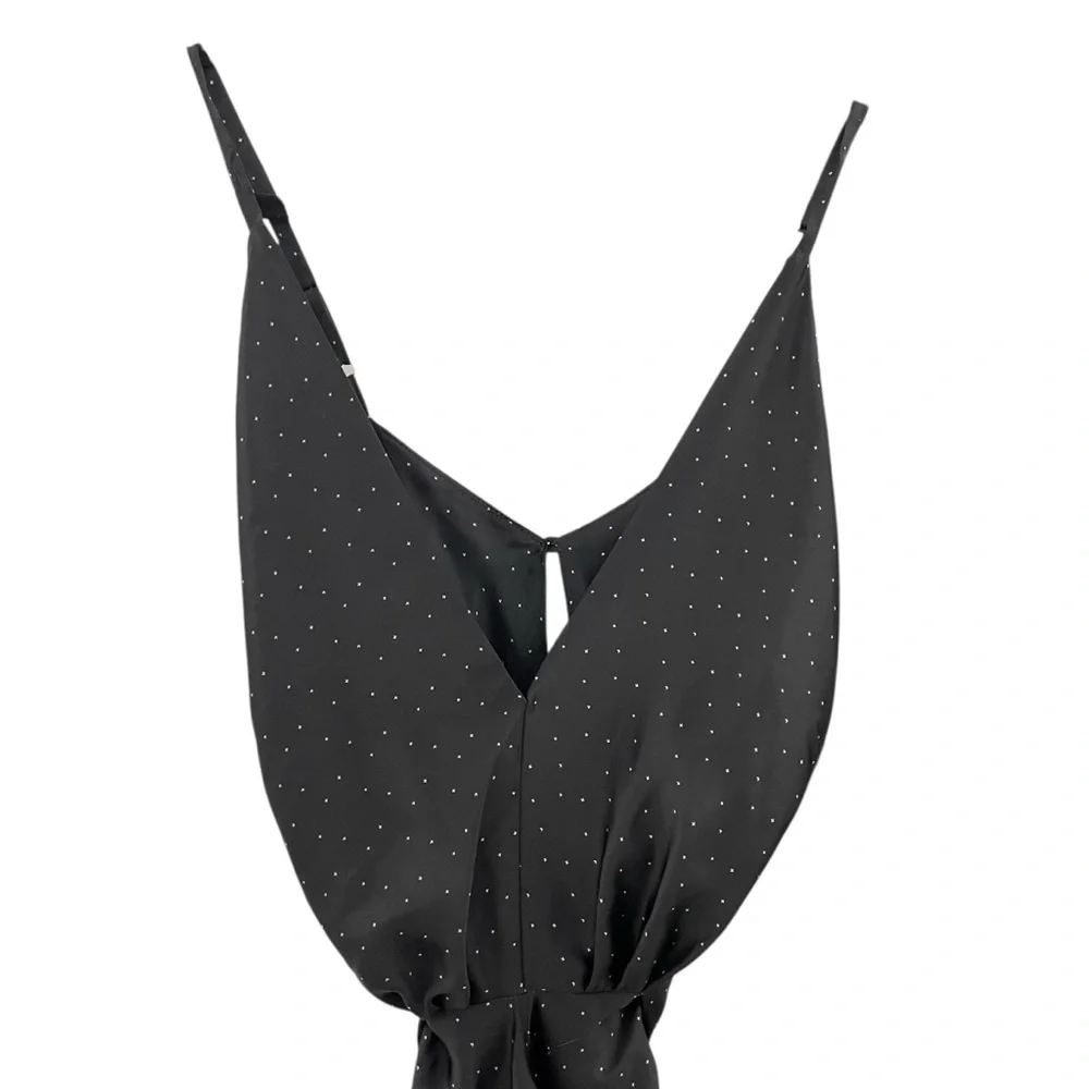 Sabina Musayev Teagan Satin Asymmetrical Handkerchief Dress - Picture 4 of 10